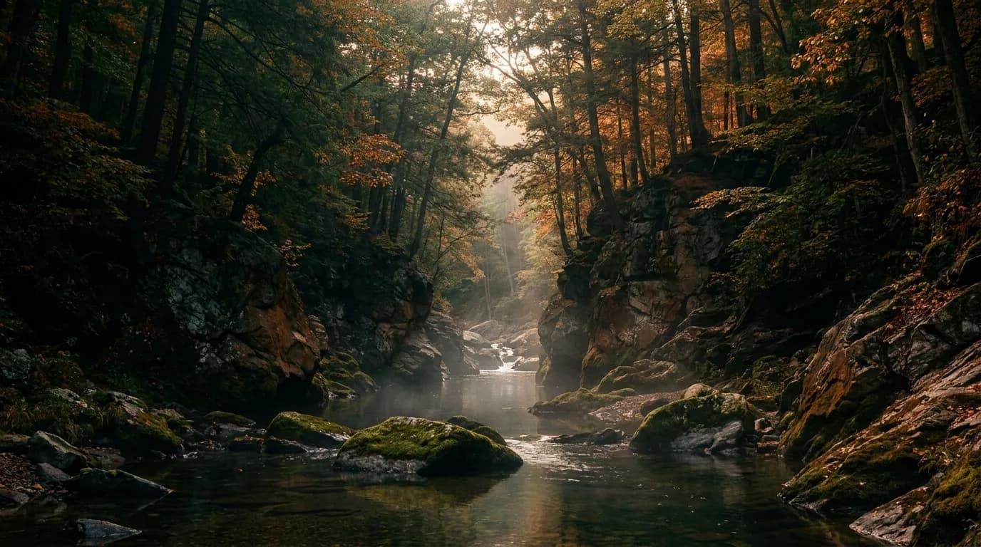 Fly fishing water in New Jersey