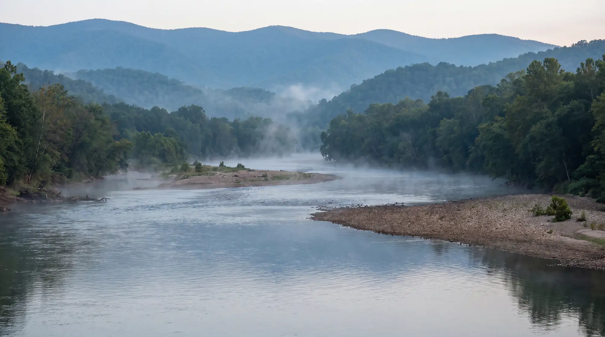 Fly fishing water in Tennessee
