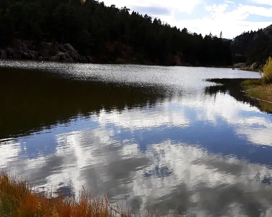 Shawnee Lake — private fly-fishing water in Park County, Colorado
