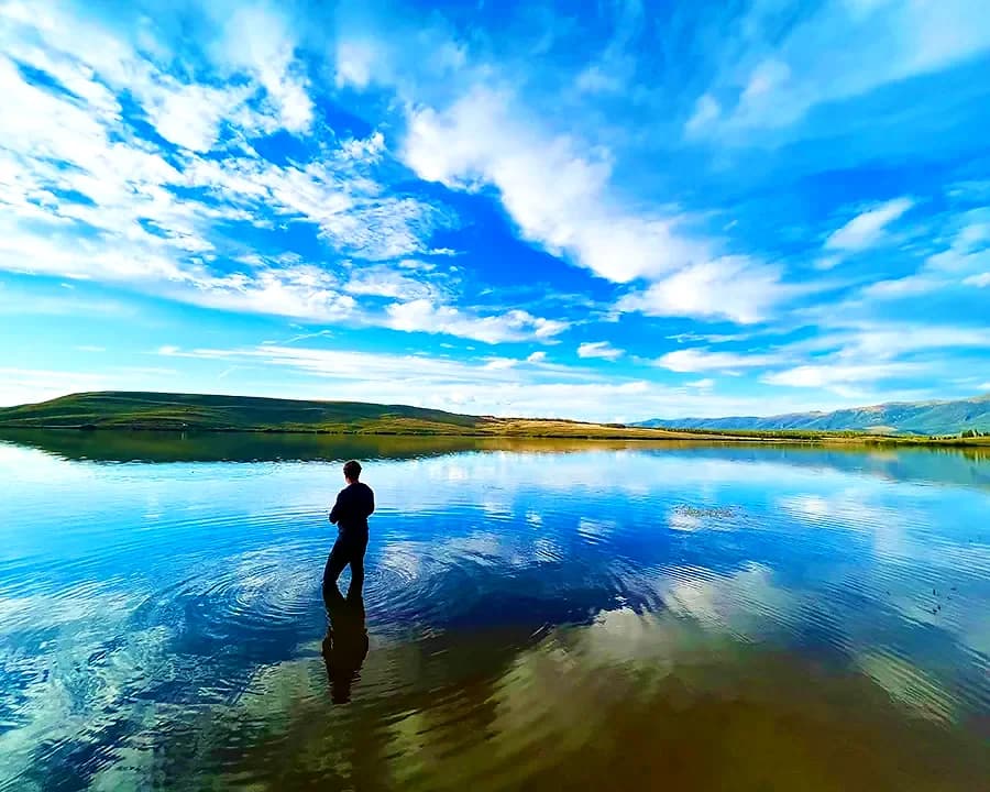 Hidden Meadow Reservoir – Gould — private fly-fishing water in North Park, Colorado